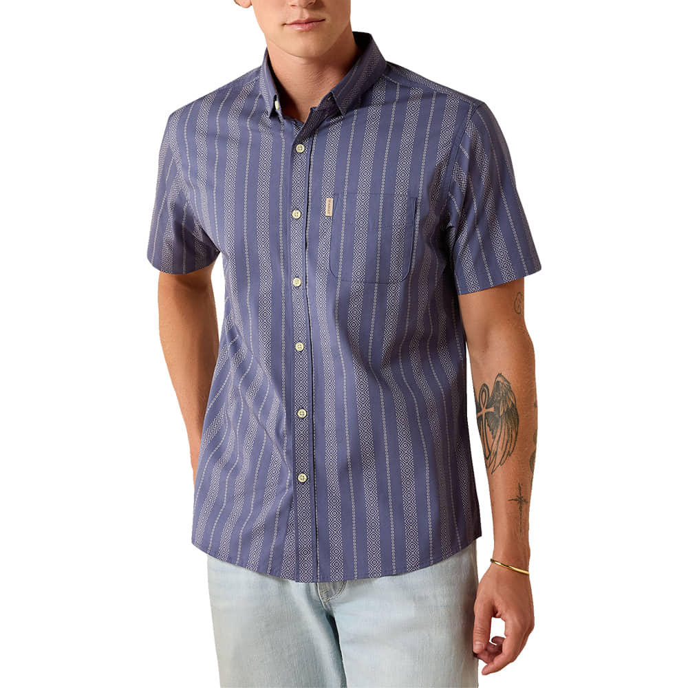 Ariat Apparel Ariat Men's Maddox Modern Fit Shirt in Spring Lake