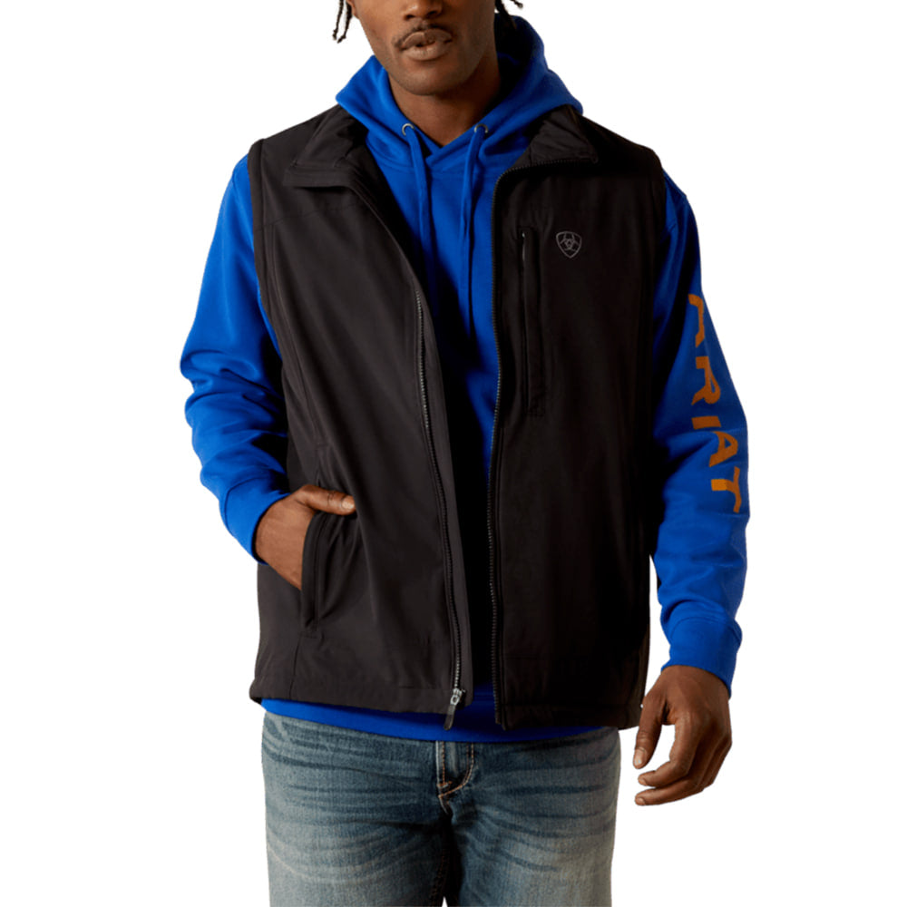Ariat Apparel Ariat Men's Pioneer Stretchshell Vest in Black