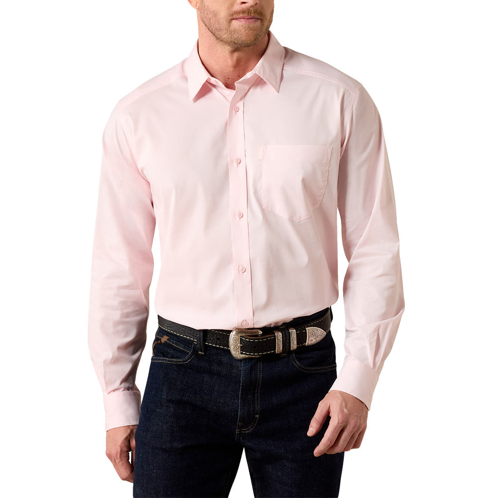 Ariat Apparel Ariat Men's The Everything Long Sleeve Shirt in Icy Pink