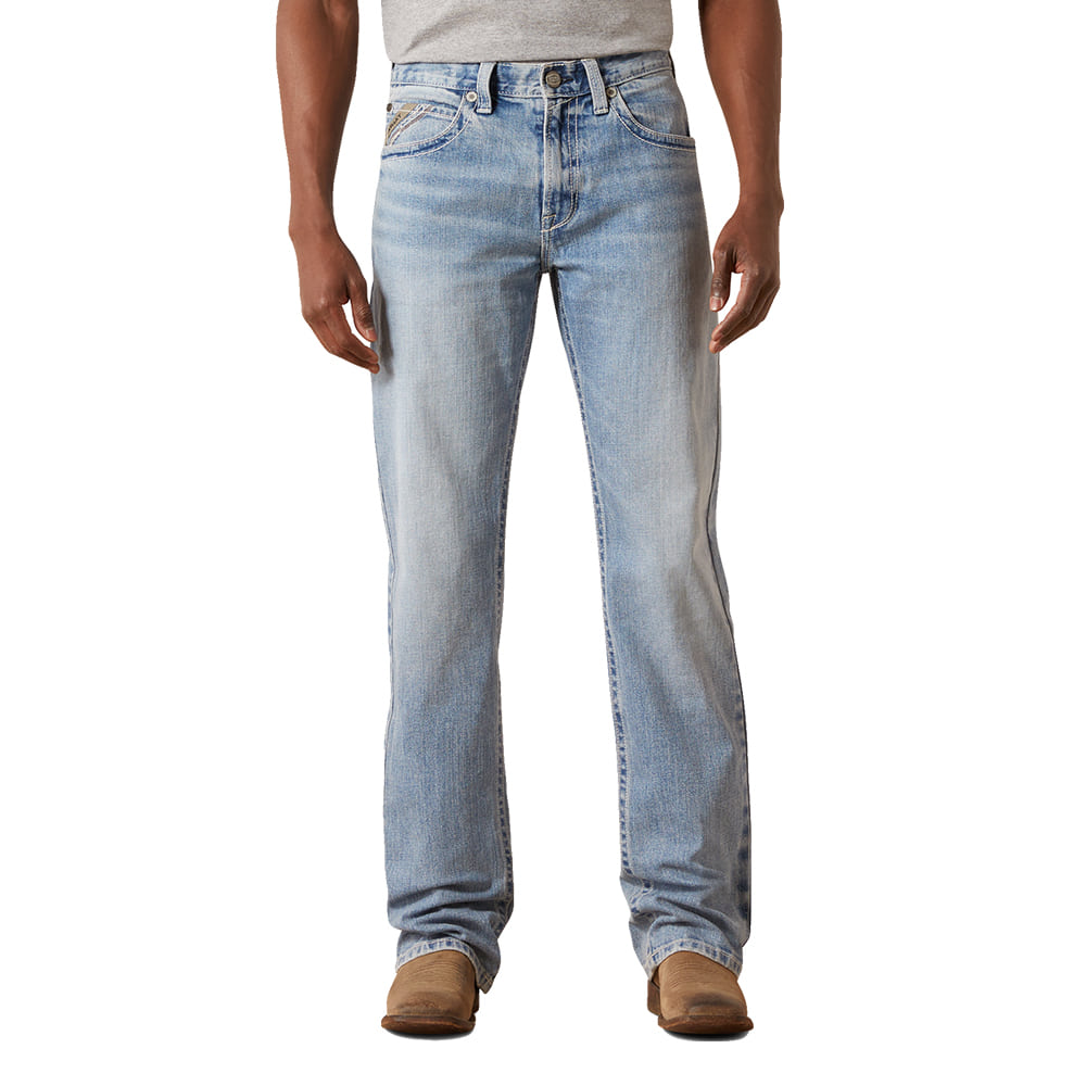 Ariat Apparel Ariat Mens M2 Flynn Relaxed Traditional Boot Cut Jeans