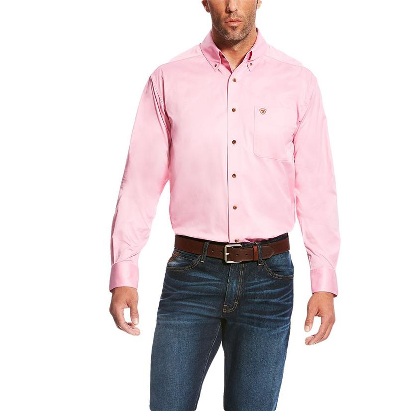 Ariat Apparel Ariat Prism Pink Long Sleeve Buttondown Men's Shirt