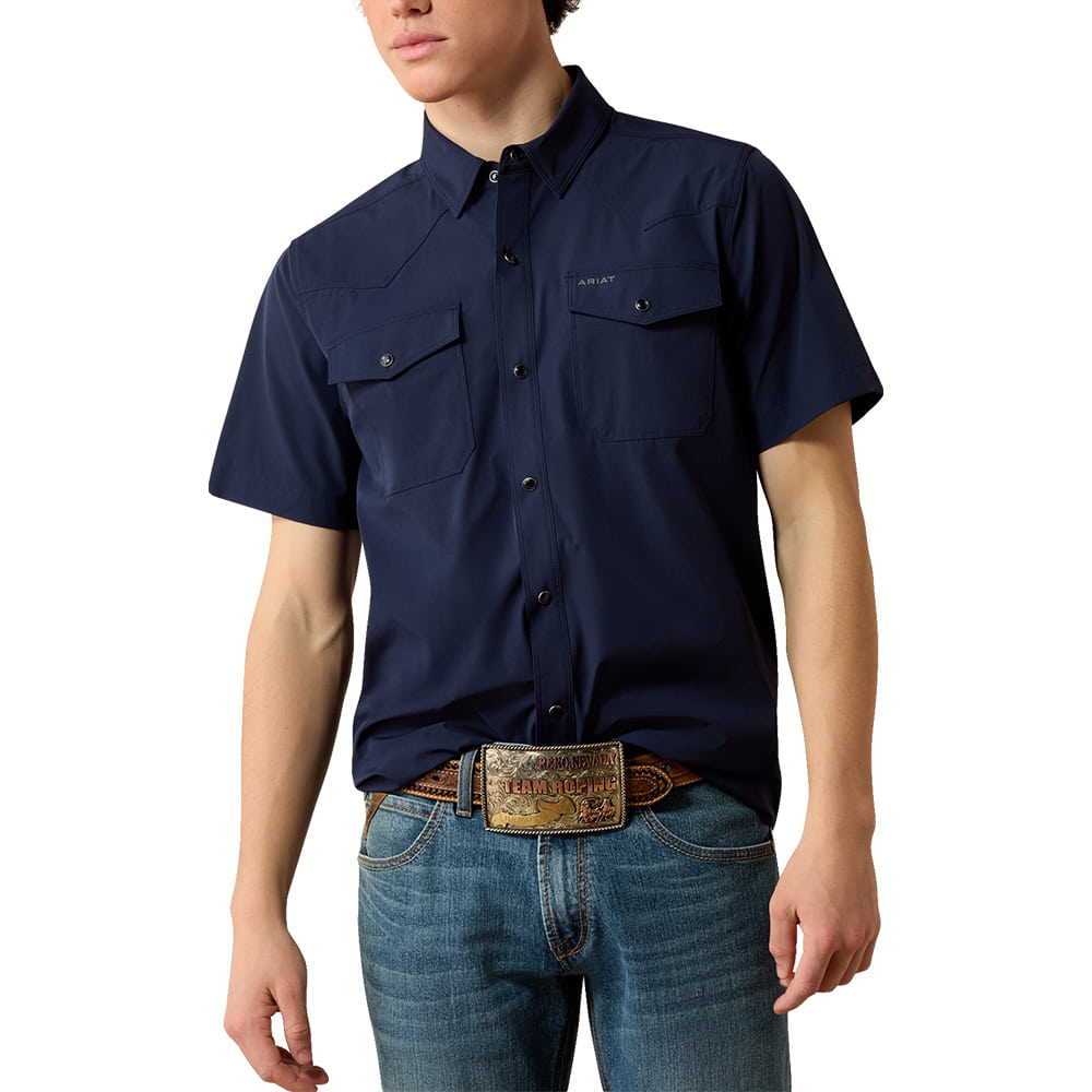 Ariat Apparel Fitted 4 Way Stretch VentTek Western Shirt