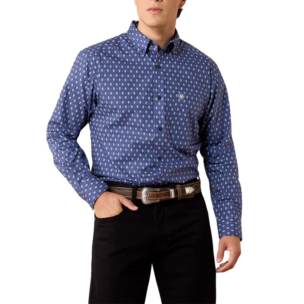 Ariat Apparel Fitted Long Sleeve Nikolas Shirt