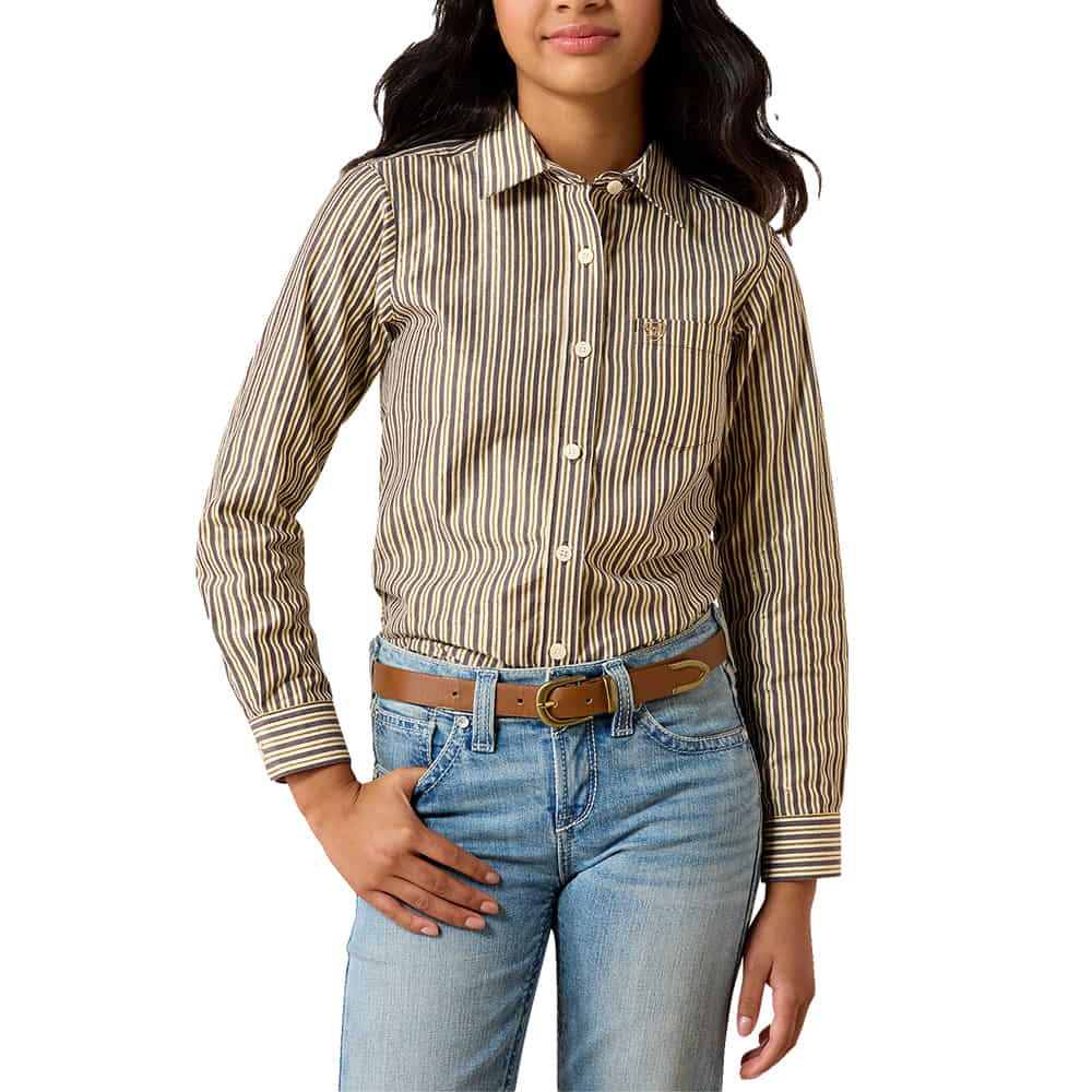 Ariat Apparel Girls Kirby Stretch Shirt