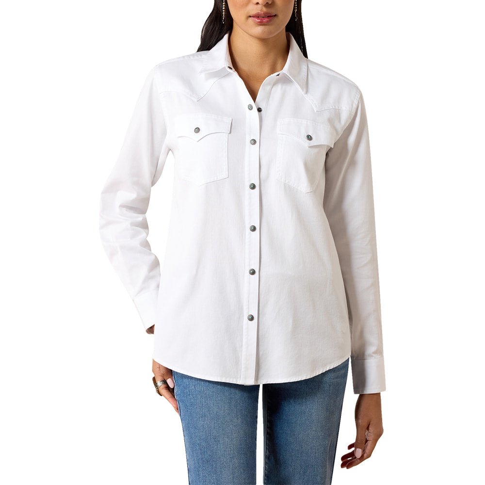 Ariat Apparel Silver Horizon Western Snap Shirt