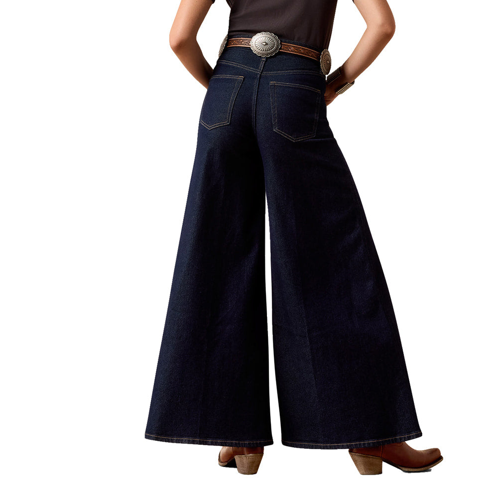 Ariat Apparel WOMENS ULTRA HIGH RISE WIDE LEG IN RINSE