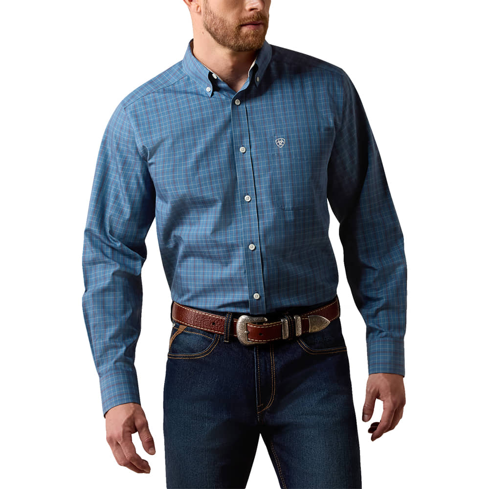 Ariat Apparel Wrinkle Free Samuel Long Sleeve Shirt