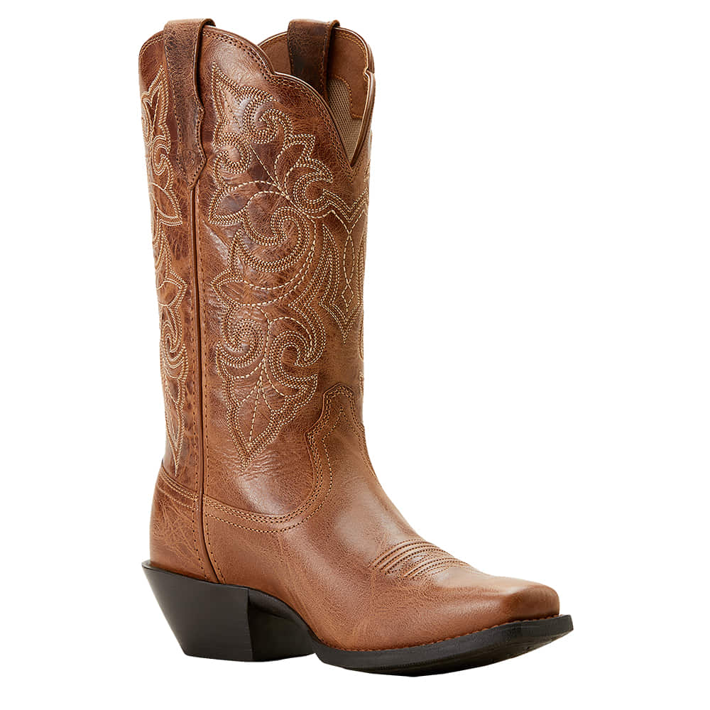 Ariat Footwear Ariat Brown Round Up Square Toe Women's Boots