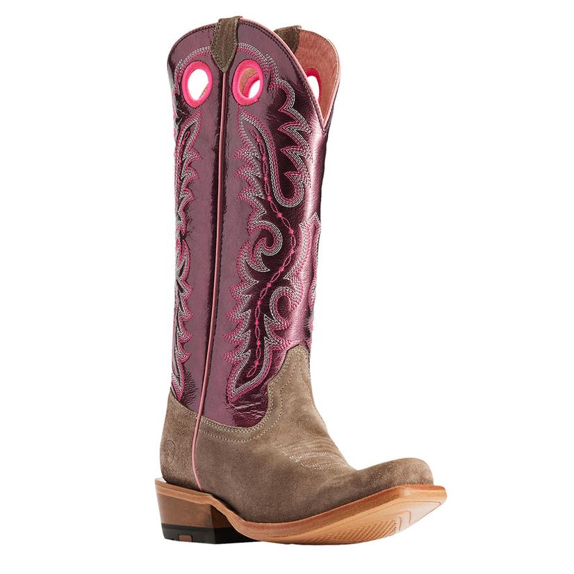 Ariat Footwear Ariat Furturity Boon Smokey Rough Out Women's Boot