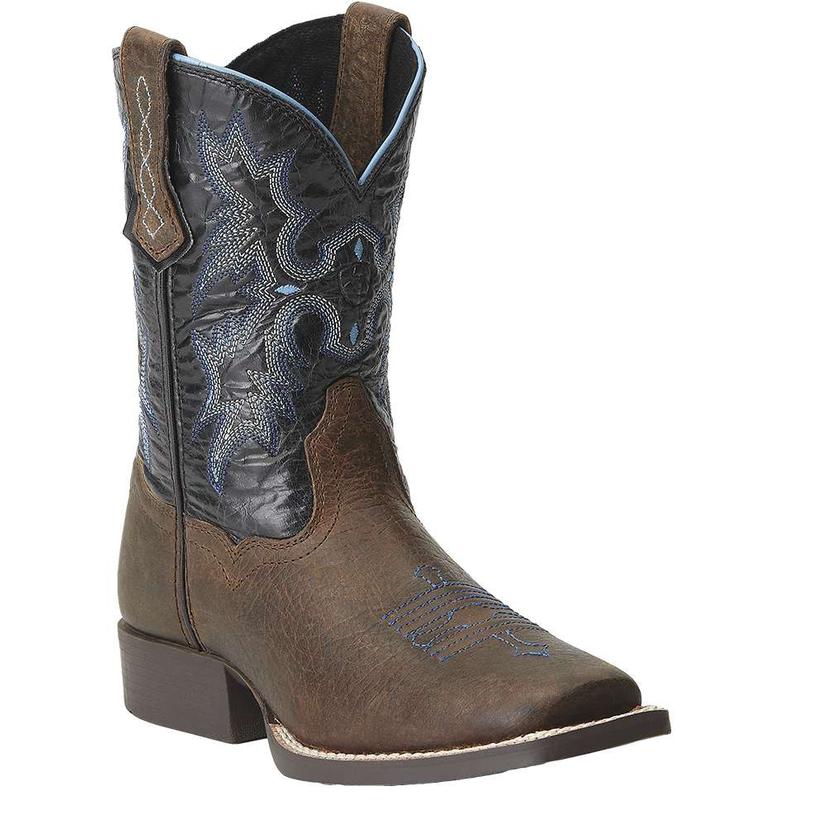 Ariat Footwear Ariat Kids and Youth Lightning Blue Tombstone Cowboy Boots