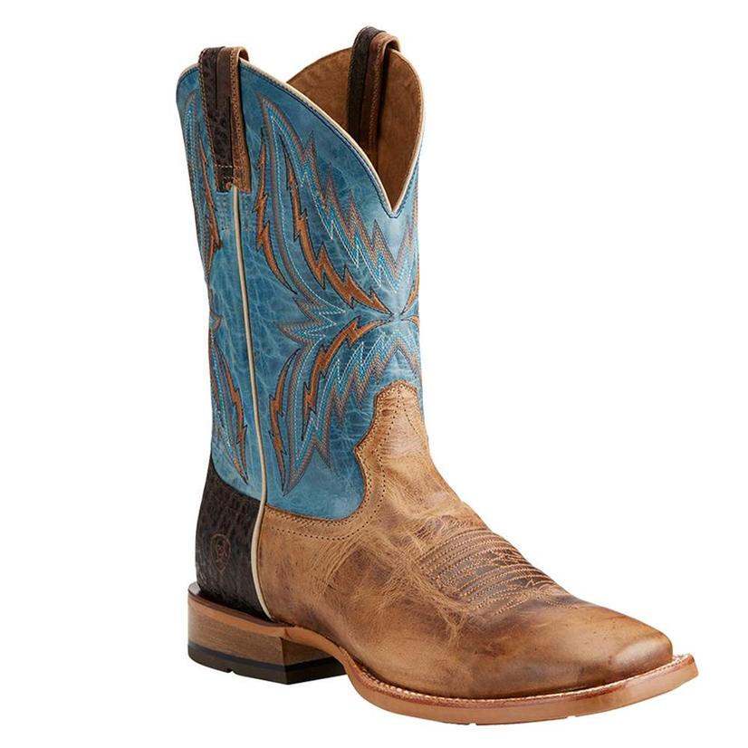 Ariat Footwear Ariat Mens Arena Rebound Blue Wheat Boot