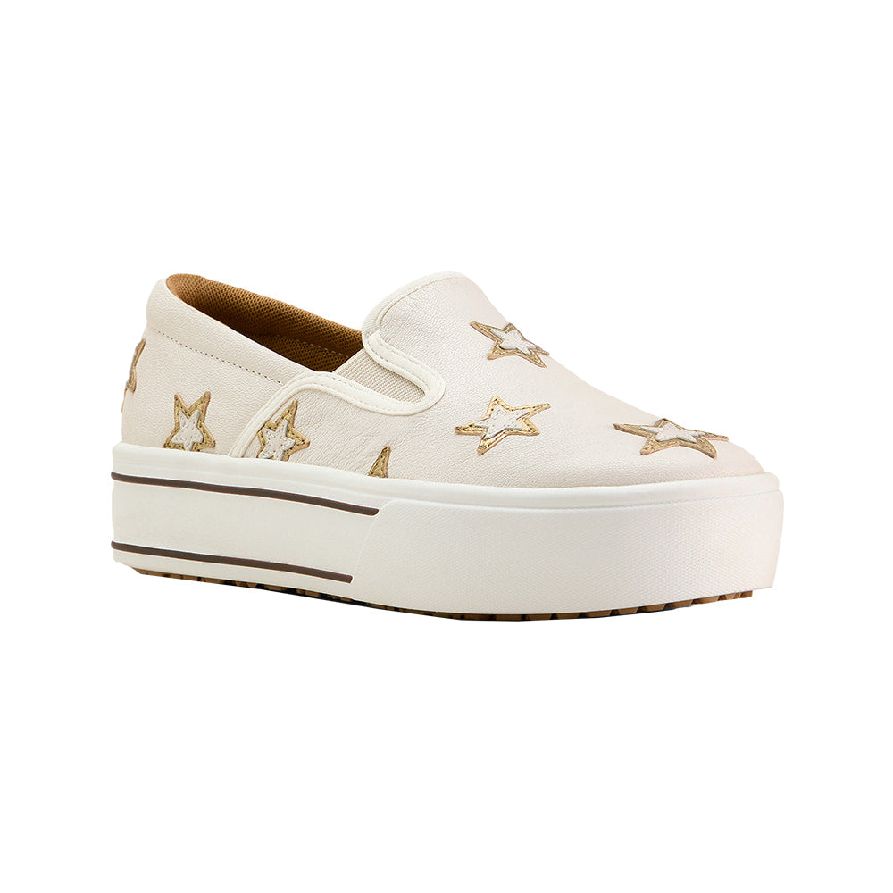 Ariat Footwear Ariat Women's Ivory Pearl Skylar Star Slip on Shoes