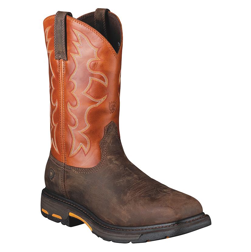 Ariat Footwear Ariat Workhog Wide Square Steel Toe Men's Boot
