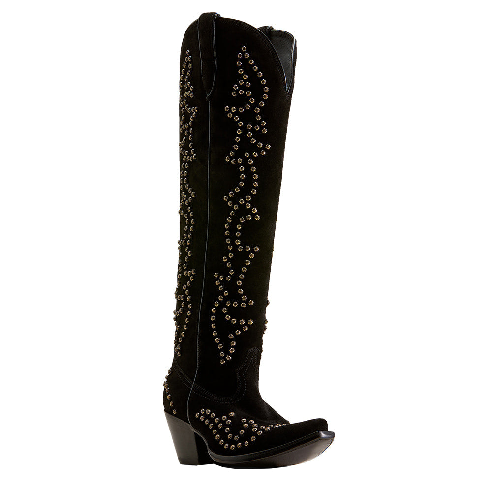 Ariat Footwear VIXEN X TOE BLACK SUEDE