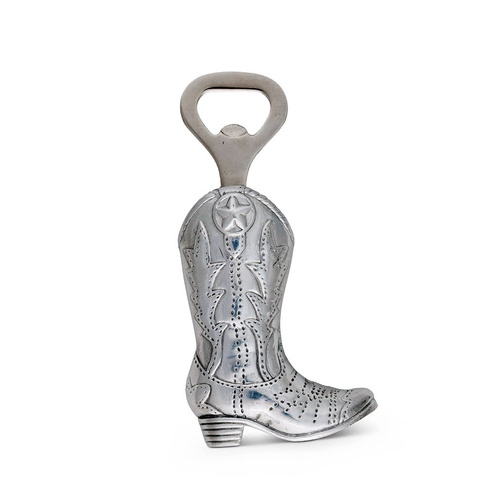 Arthur Court Home Decor Arthur Court Silver Cowboy Boot Bottle Opener