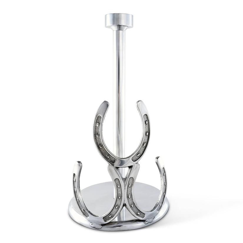 Arthur Court Home Decor OSFA / SILVER Arthur Court Horseshoe Paper Towel Holder In Silver