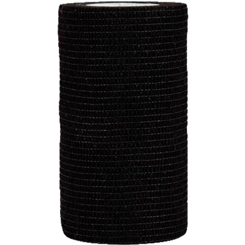 Aspen Vet Supplies Black Flex Wrap EZ Tear Bandaging 4" Roll Assorted Colors