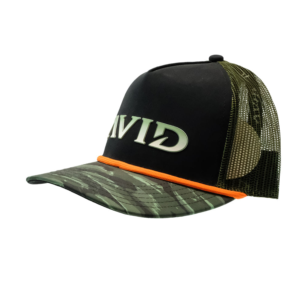 Avid Apparel OS Avid Seabass Trucker Cap In Cypress