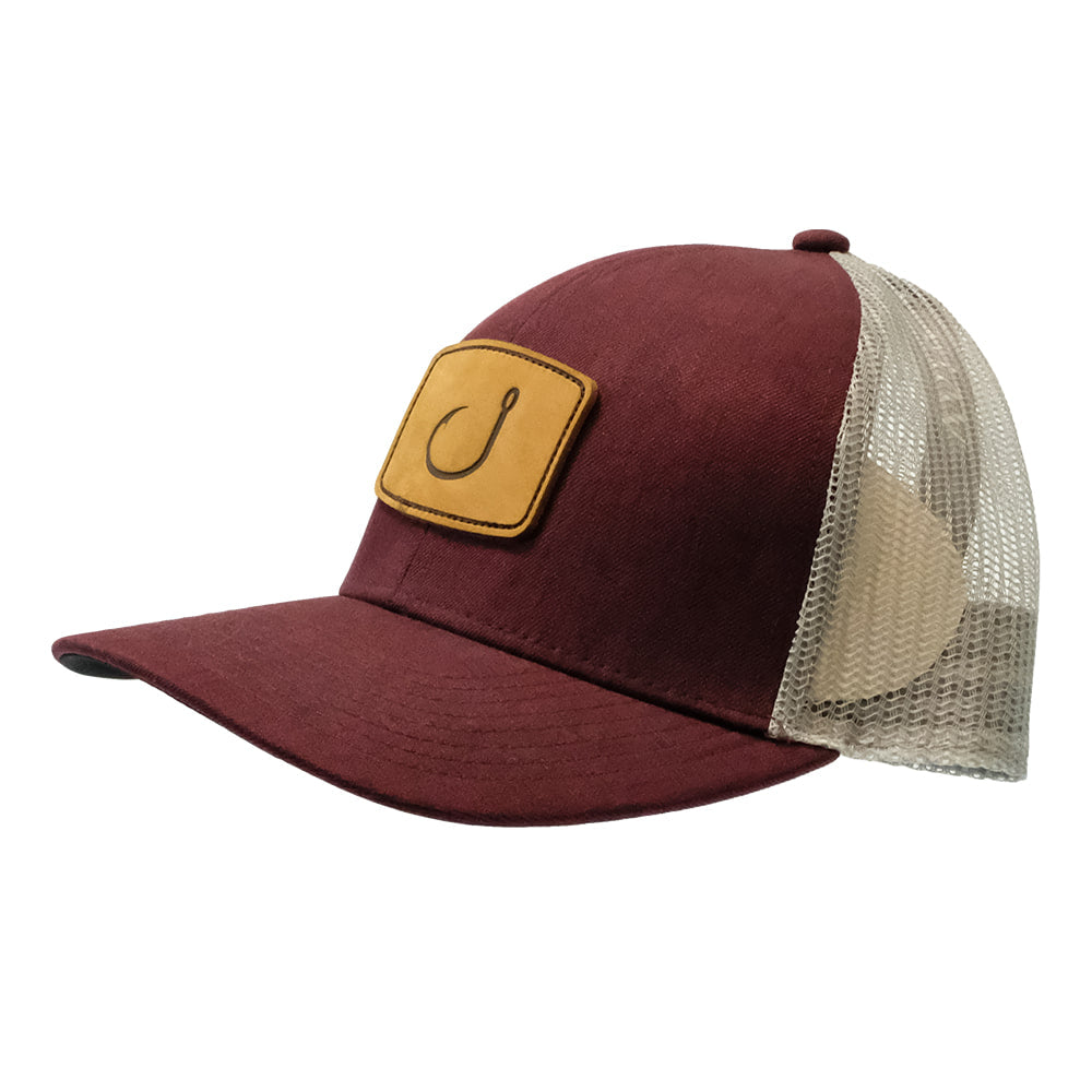 Avid Hats OS Avid Layday Trucker Cap In Wine