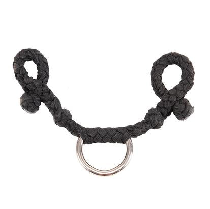 Beagley Braiding Tack Black Jerkline Braided Curb