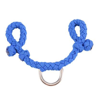 Beagley Braiding Tack Blue Jerkline Braided Curb