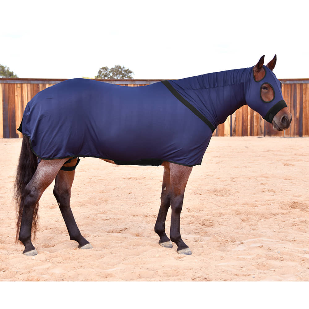 Beautiful Tails Tack S / Navy Beautiful Tails Full Body Horse Slinky II Elite