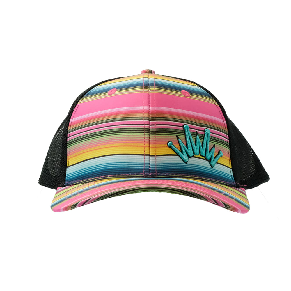Best Ever Pads Hats Best Ever Pads Serape Puff Crown Trucker Cap
