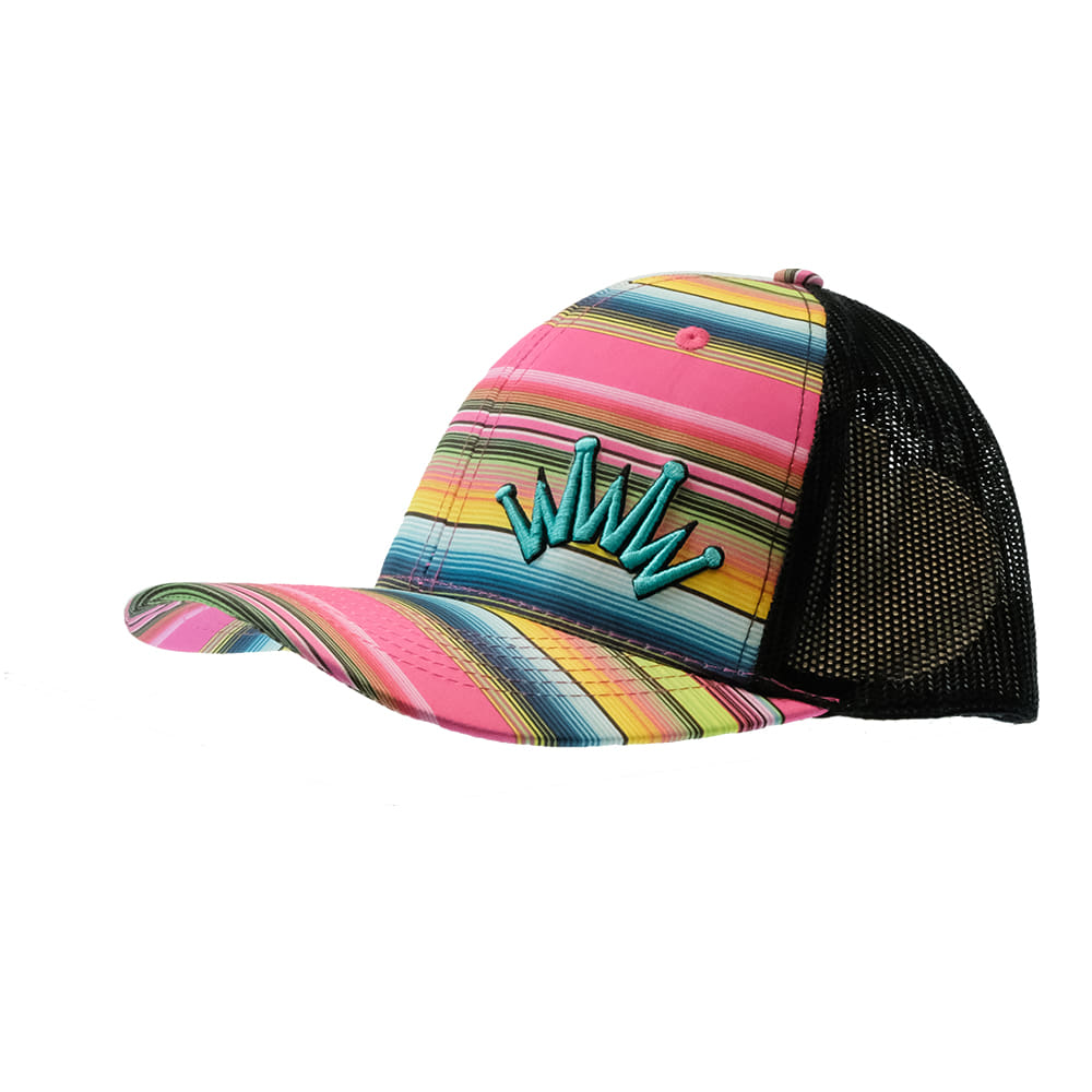 Best Ever Pads Hats Best Ever Pads Serape Puff Crown Trucker Cap