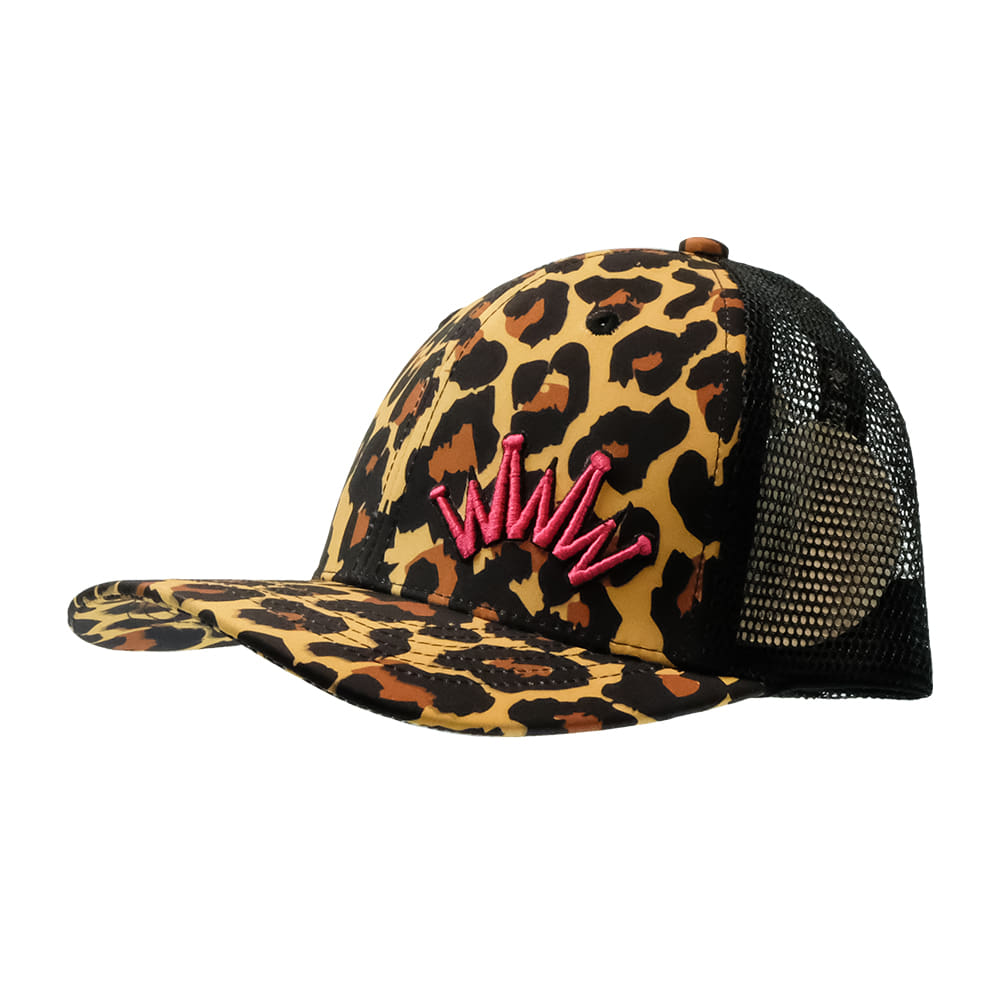 Best Ever Pads Hats Best Ever Pads Trucker Cap in Leopard Print