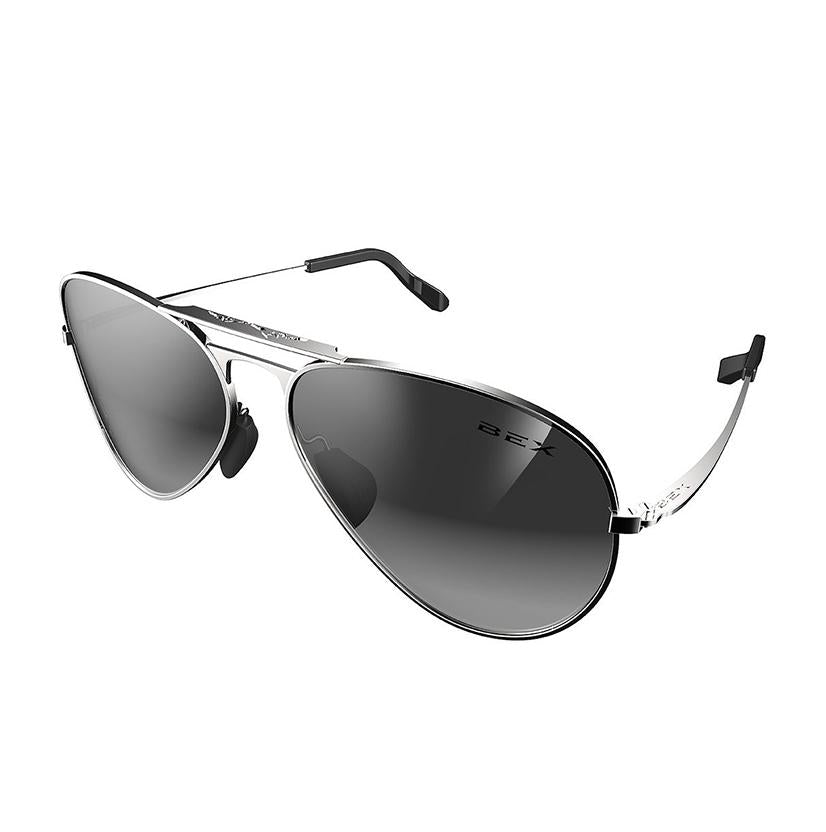 Bex Apparel Bex Wesley Sunglasses - Silver/Gray
