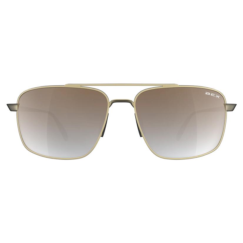 Bex Apparel OSFA / GOLD/BROWN Bex Accel Gold/Brown Sunglasses