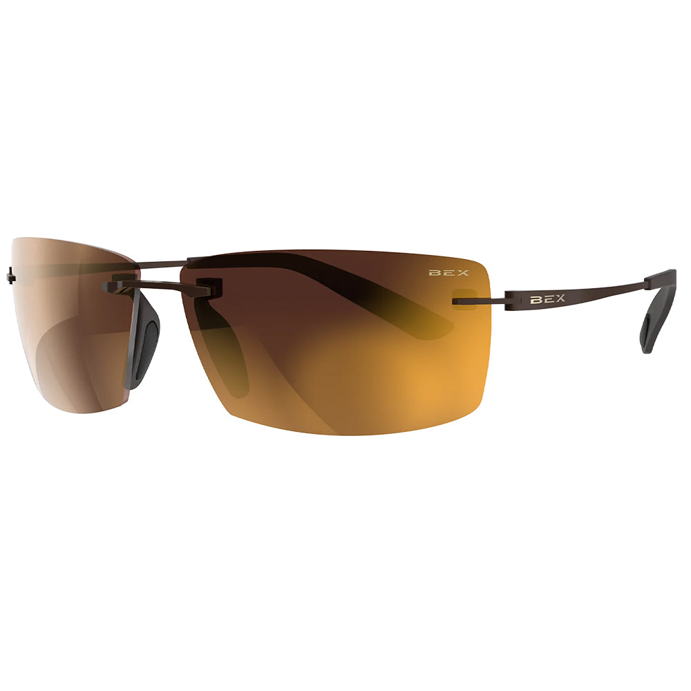 Bex Other Bex Brown and Gold Flynnland XL-OTG Sunglasses