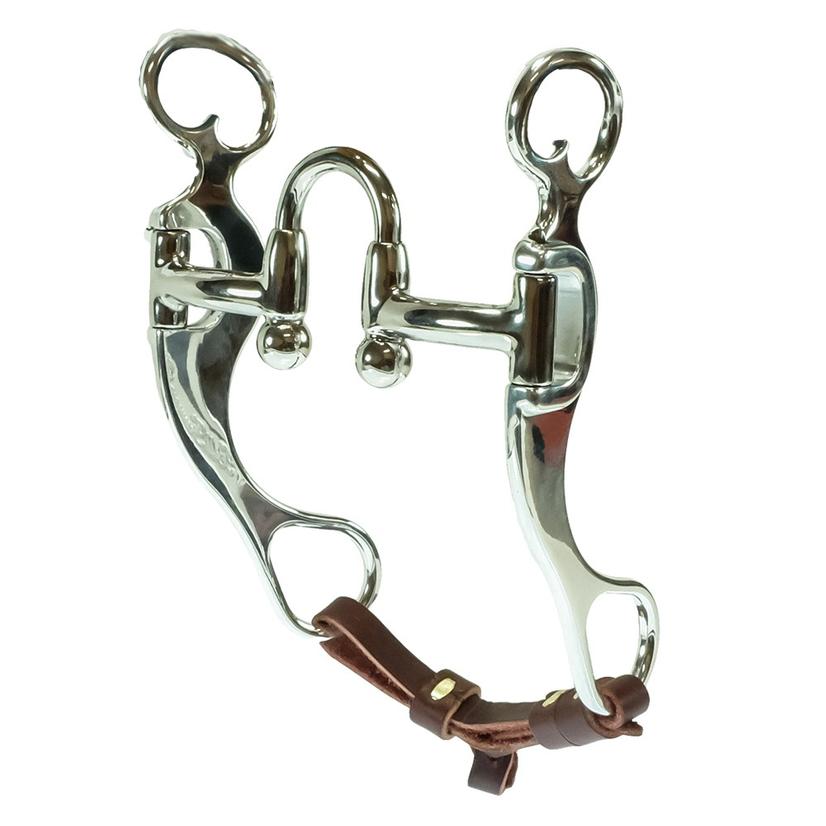 Bill Freeman Bits Tack 5" / Aluminum Bill Freeman Short Shank Correction Mouth with Balls Bit