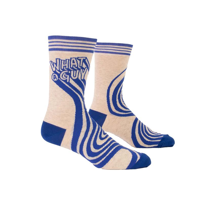 Blue Q Apparel Multi / OSFA Blue Q What a Guy Men's Socks