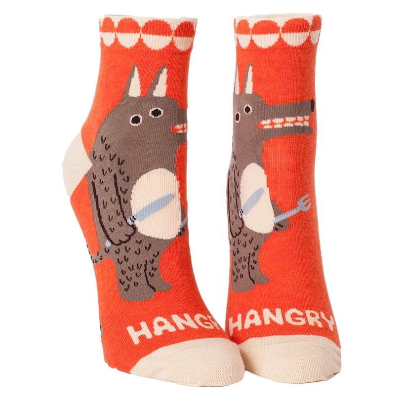 Blue Q Apparel OSFA / Multi Blue Q Hangry Women's Ankle Socks