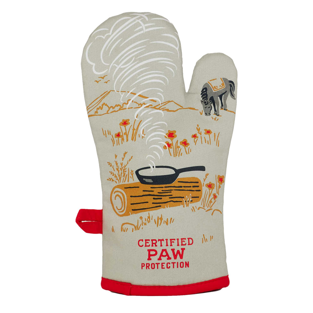 Blue Q Home Decor Blue Q Boss Kitty Cookin' Up A Storm Oven Mitt