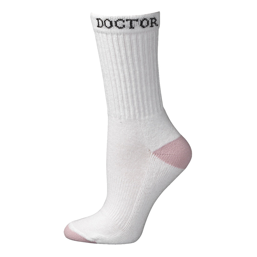 Boot Doctor Apparel Boot Doctor Ladies Crew 3 Pack White Socks