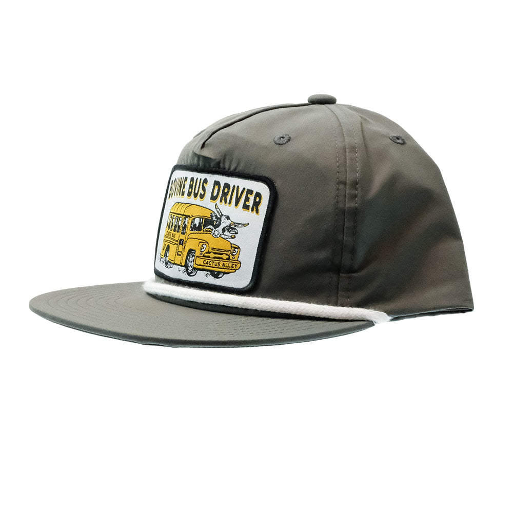 Cactus Alley Hat Co Hats Cactus Alley Hat Co Bovine Bus Driver Patch Rope Cap