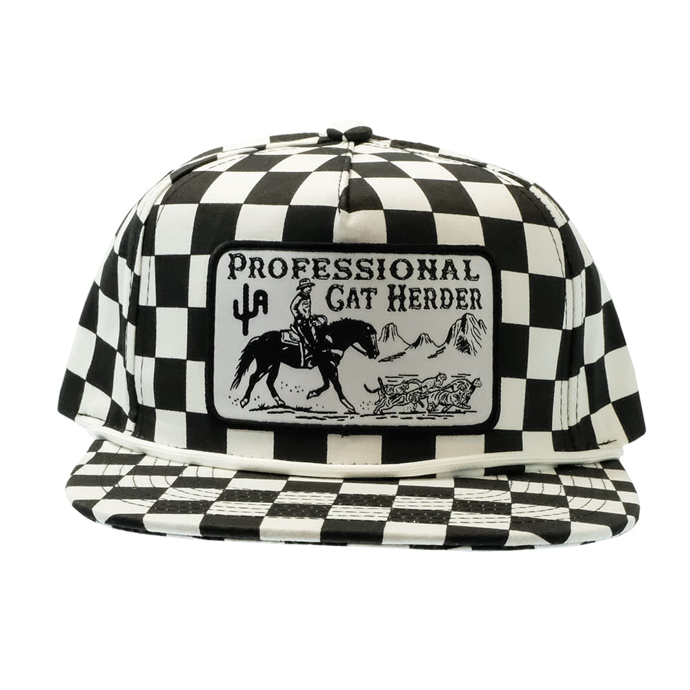 Cactus Alley Hat Co Hats Cactus Alley Hat Co Professional Cat Herder Patch Rope Cap