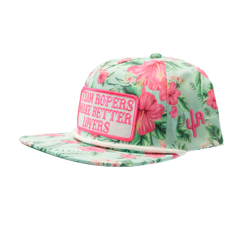 Cactus Alley Hat Co Hats Cactus Alley Hat Co Team Ropers Make Better Lovers Patch Rope Cap