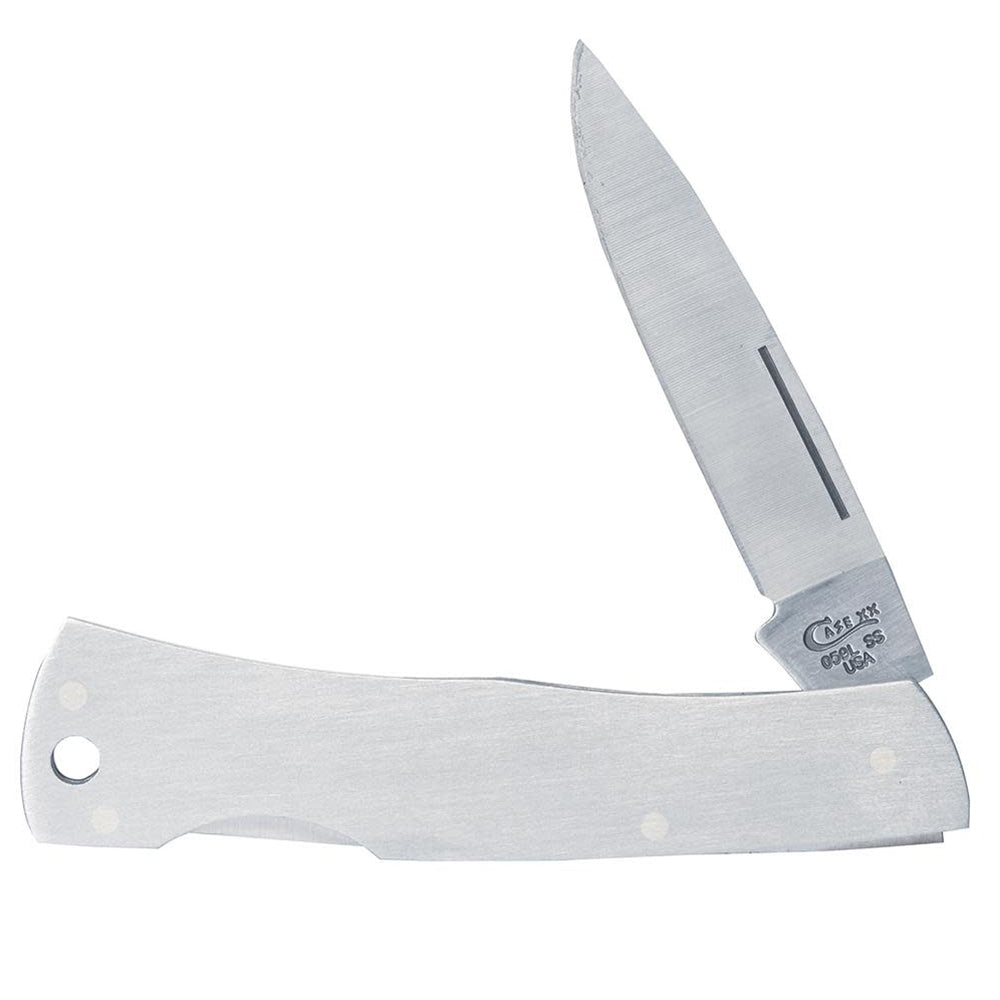 Case Knives Case Brushed Stainless Steel Executive Lockback