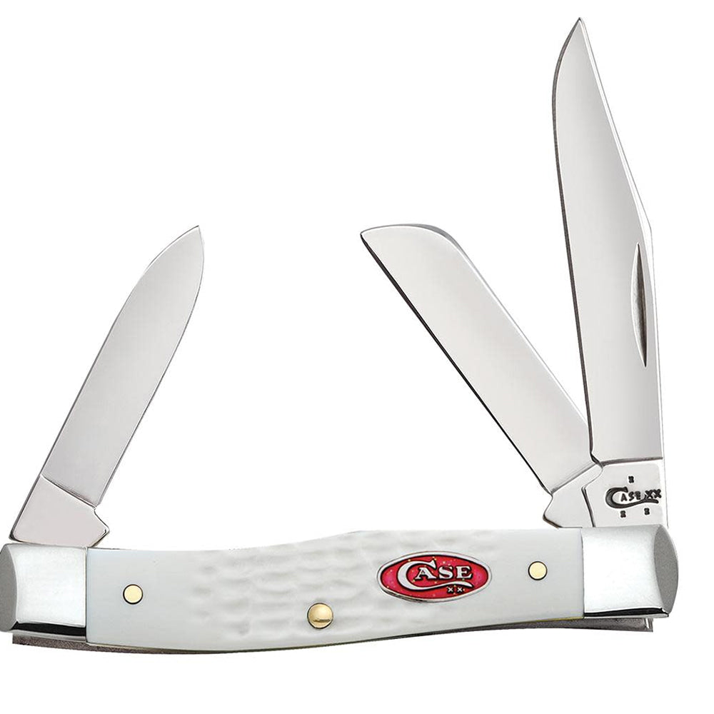 Case Knives Case SparXX Standard Jig White Synthetic Medium Stockman