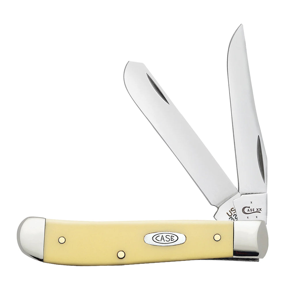 Case Knives Case Synthetic CS Yellow Mini Trapper