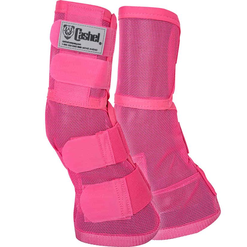 Cashel Supplies Cashel Crusader Leg Guard - Breast Cancer Pink