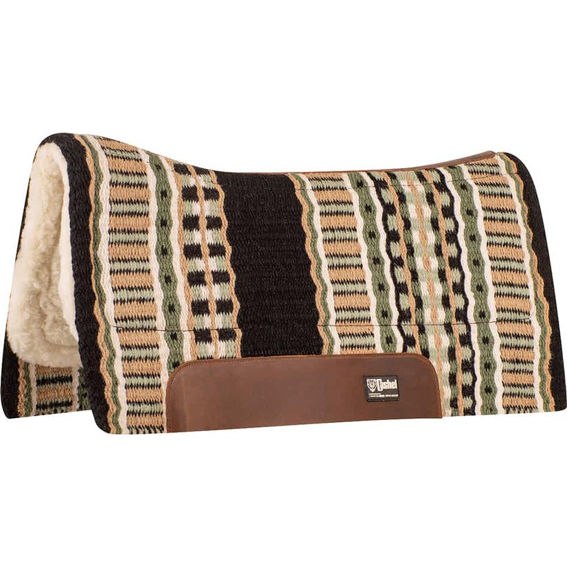 Cashel Tack 32"X34" / Black/Sage Cashel Blanket Top Performance Felt 32x34 Pad