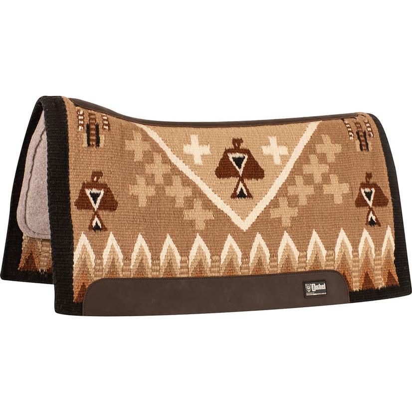 Cashel Tack 34"X38" / Brown/Cream Cashel Felt Bottom Blanket 34 x 38 x 1"