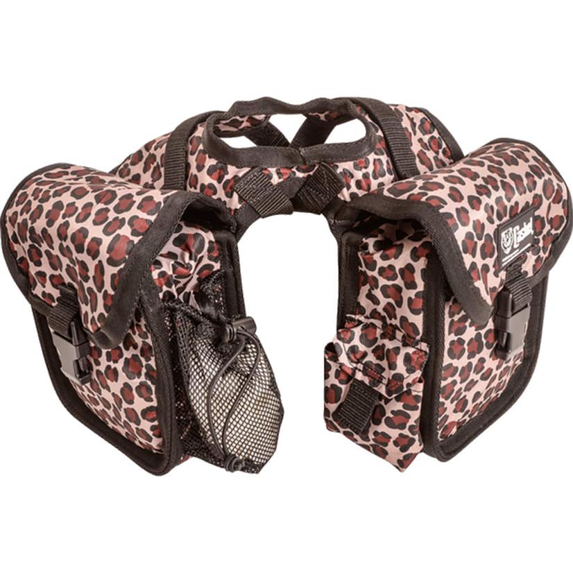 Cashel Tack Leopard Cashel Small Horn Saddle Bag In Leopard