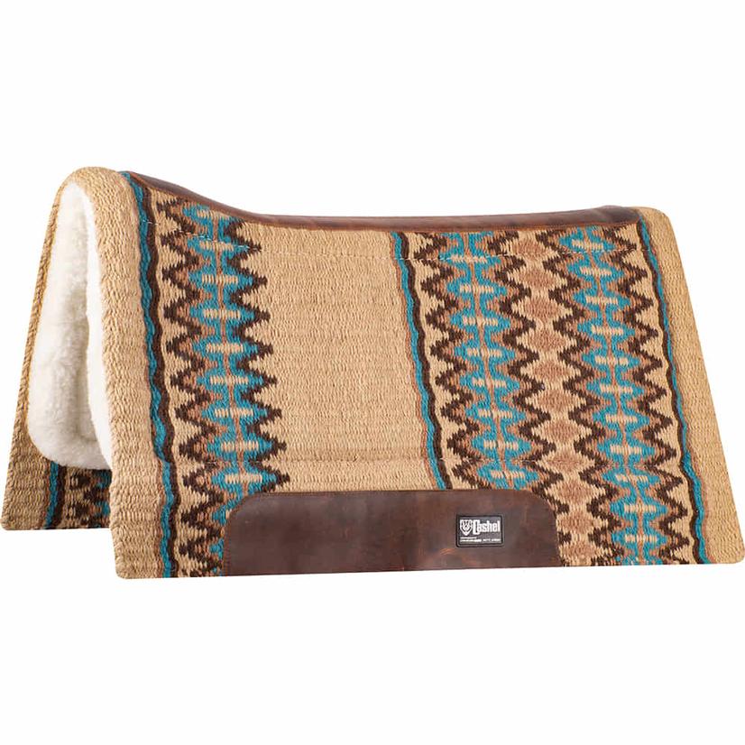 Cashel Tack Tan/Blue / 34"X36" Cashel Blanket Top Performance Felt 34X36 Pad
