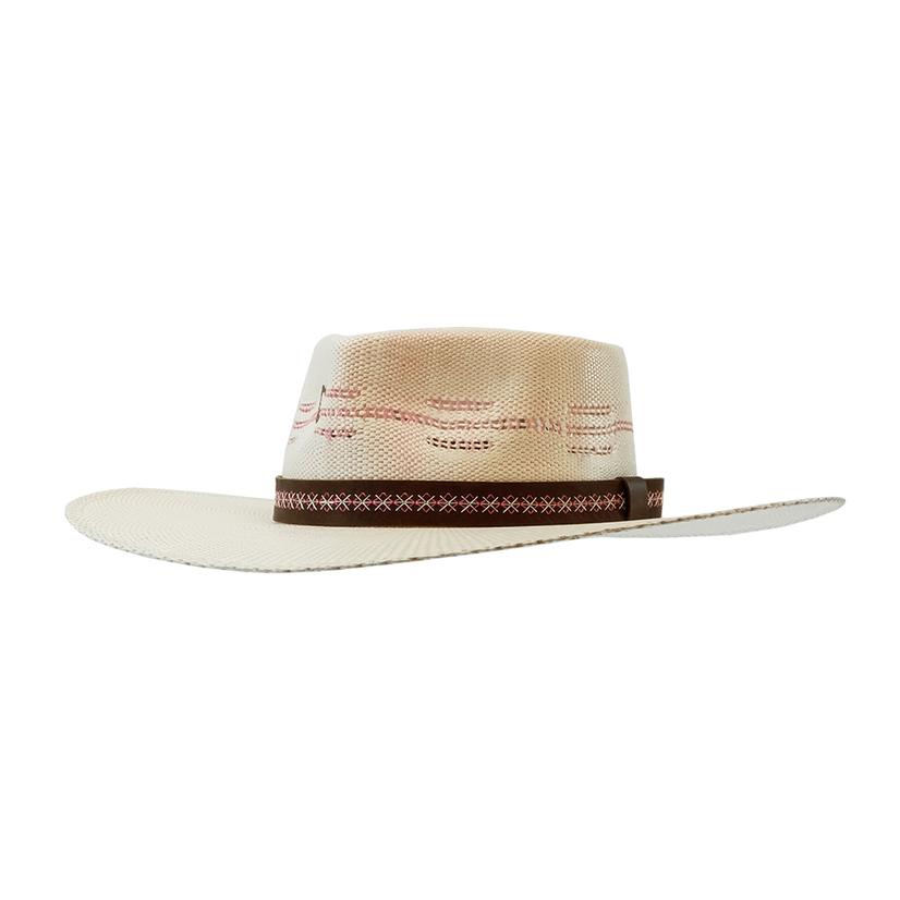 Charlie 1 Horse Hats Charlie 1 Horse Natural and Pink Always Be My Baby Straw Hat