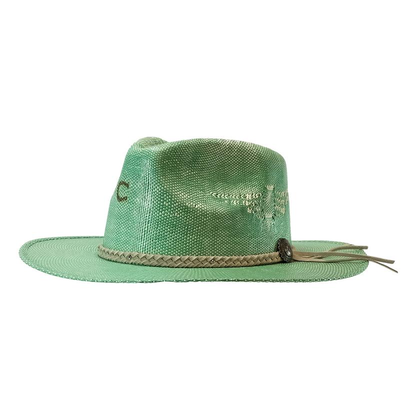 Charlie 1 Horse Hats Charlie 1 Horse Topo Chico Jade Straw Hat